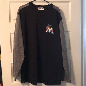 Miami Marlins Majestic Fleece